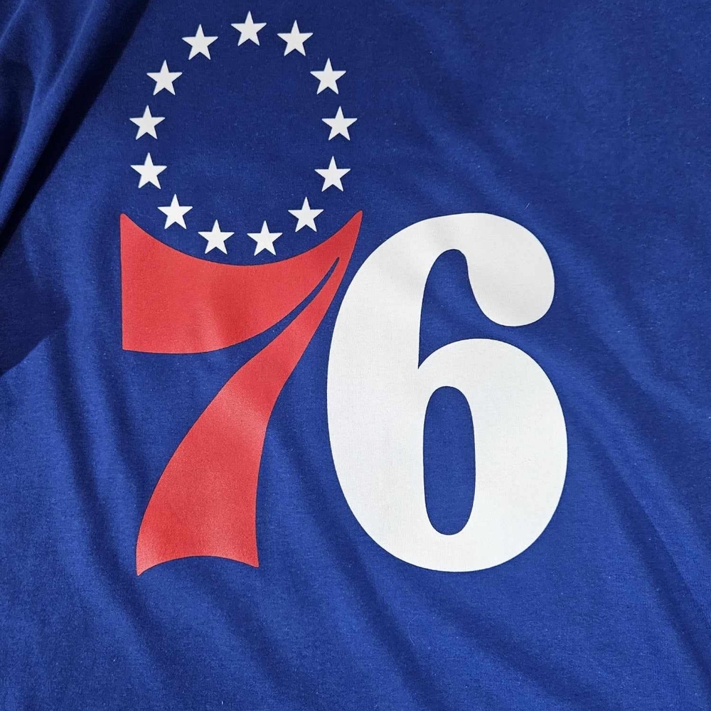 James Harden XL Philadelphia 76ers NBA Official Licensed‎ Product Jersey Tee NEW - Picture 7 of 10